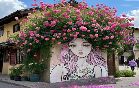  鄢陵怎么设计网红打卡墙绘