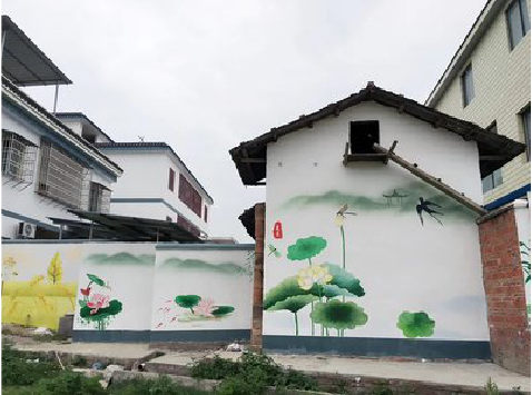  鄢陵室外墙绘-从选材到保养。