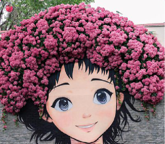  鄢陵墙体彩绘-网红墙打卡