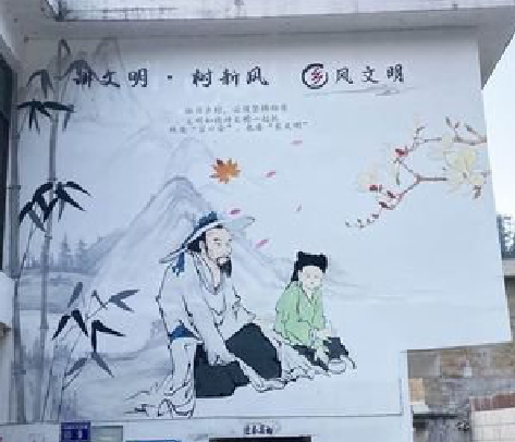  鄢陵分享几个墙绘保养知识。