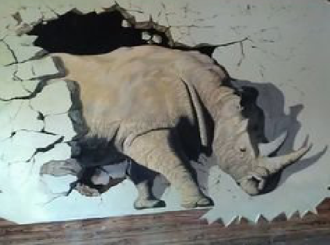  鄢陵在墙绘中，如何绘制3D效果？